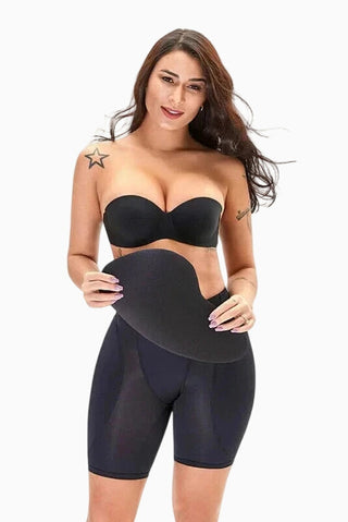 Padded Butt Lifting Shapewear Shorts, Instant BBL Shorts