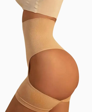 Seamless Butt Lifting Shorts, High Waist Tummy Control Shaper