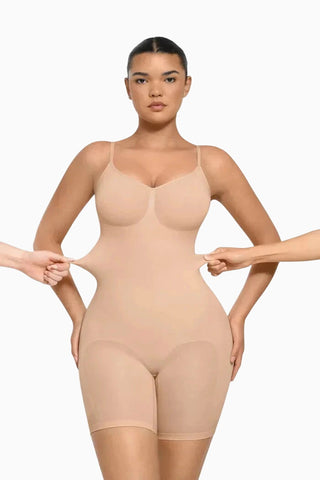 Seamless Full Body Shaper, Tummy Control Bodysuit Shapewear