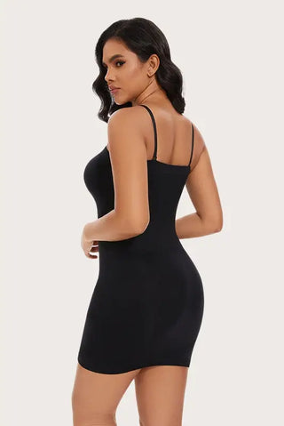 Strapless Shapewear Dress, Seamless Tummy Control Slip Shaper