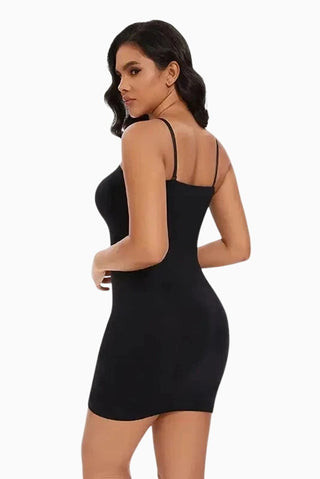 Strapless Shapewear Dress, Seamless Tummy Control Slip Shaper