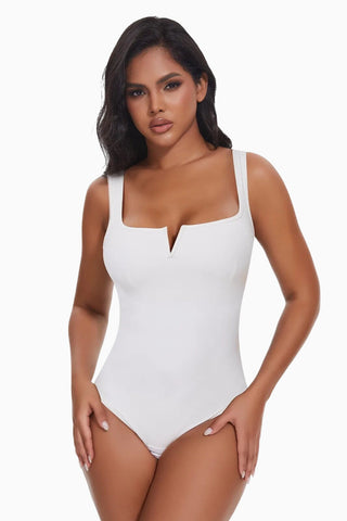 Tummy Control Stretch Thong Bodysuit