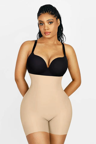 Seamless Hip Enhancing Shorts, Butt Lifting Tummy Control Shapewear