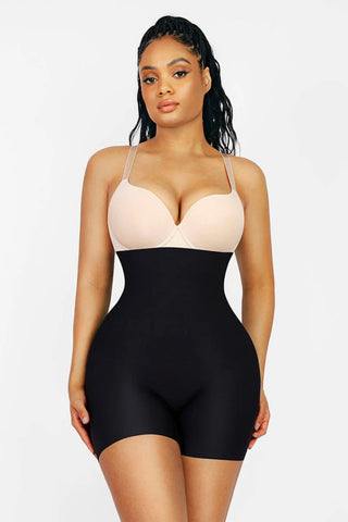 Seamless Hip Enhancing Shorts, Butt Lifting Tummy Control Shapewear