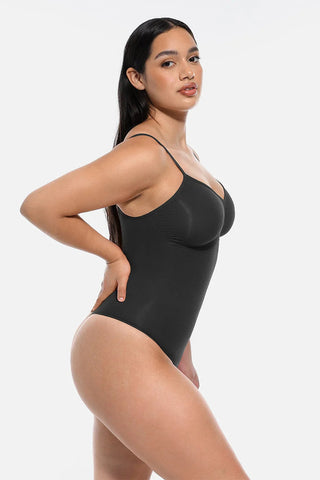 Snatched Thong Bodysuit Shapewear, Tummy Control & Bust Support
