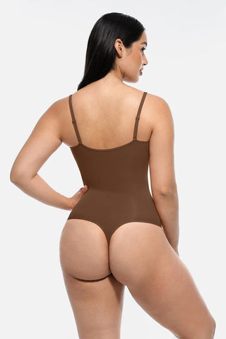 Snatched Thong Bodysuit Shapewear, Tummy Control & Bust Support